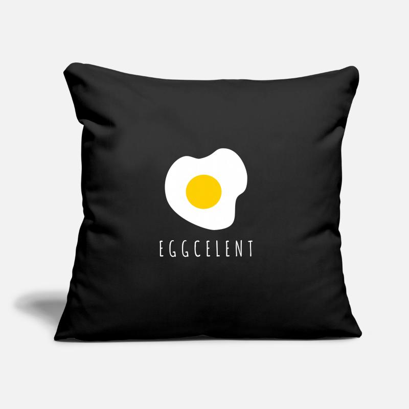 Egg Egg Fried Egg Housse de coussin décorative 45 x 45 cm