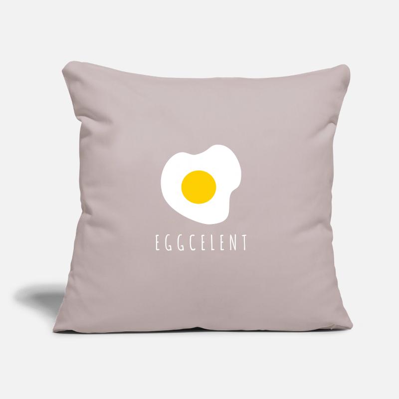 Egg Ei Spiegelei Eggcelent Sofakissenbezug 45 x 45 cm