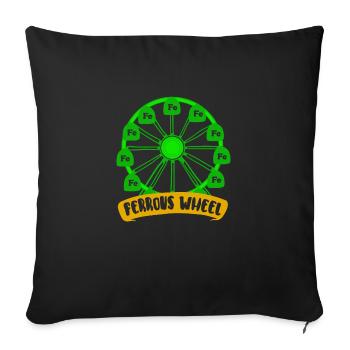 The Chemistry - Ferris Wheel! - Gift - Sofa pillowcase 17,3'' x 17,3'' (45 x 45 cm) - black - Front