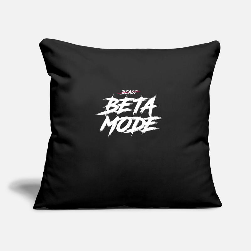 Mode bêta Housse de coussin décorative 45 x 45 cm