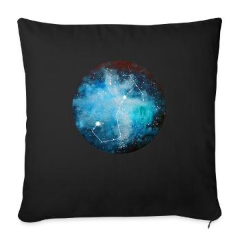 star sign Scorpio - Sofa pillowcase 17,3'' x 17,3'' (45 x 45 cm) - black - Front