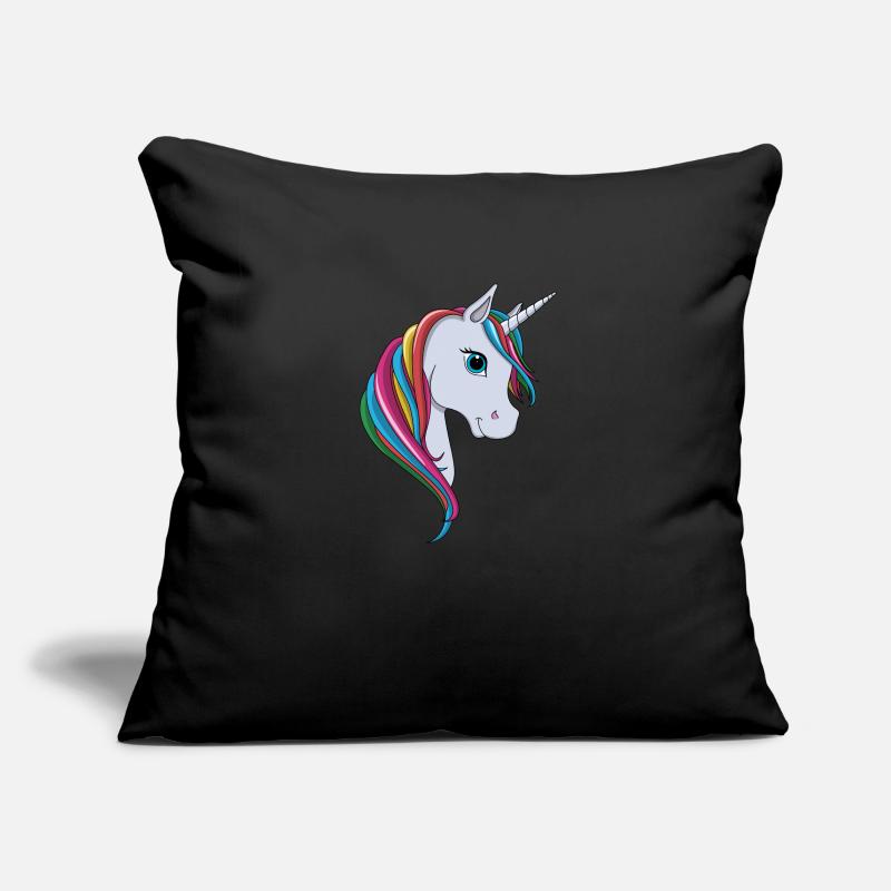 lorey.w "kleines Einhorn", Mädchen, Schulkind Sofakissenbezug 45 x 45 cm