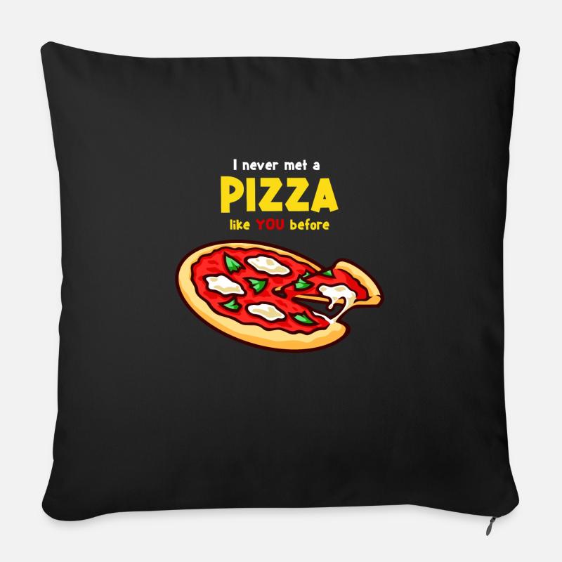 Pizza pizza Pizza pizza! - Sofakissenbezug 45 x 45 cm - Schwarz