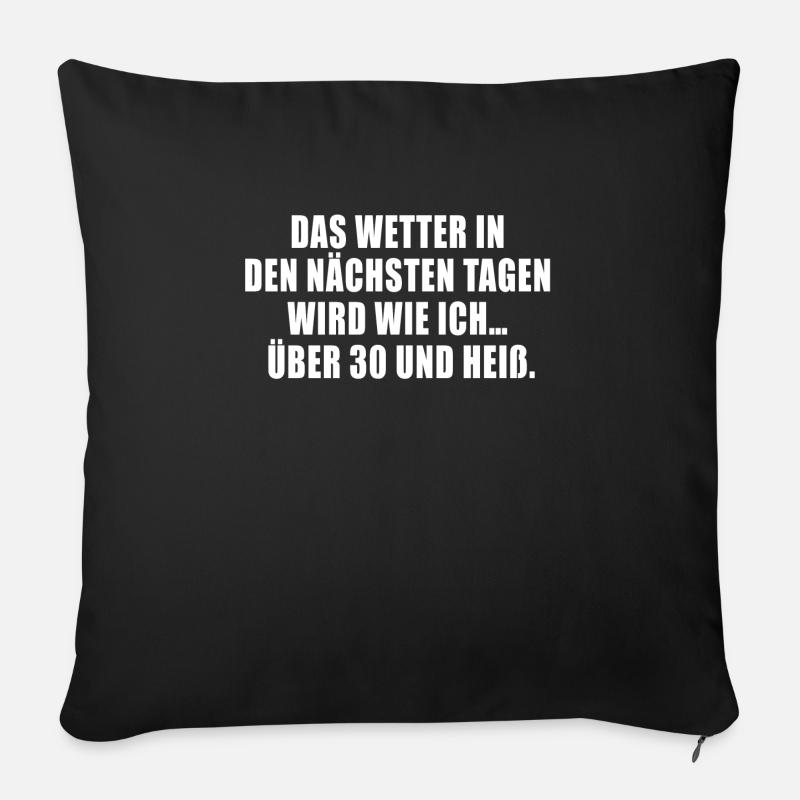 30 geburtstag - Sofakissenbezug 45 x 45 cm - Schwarz