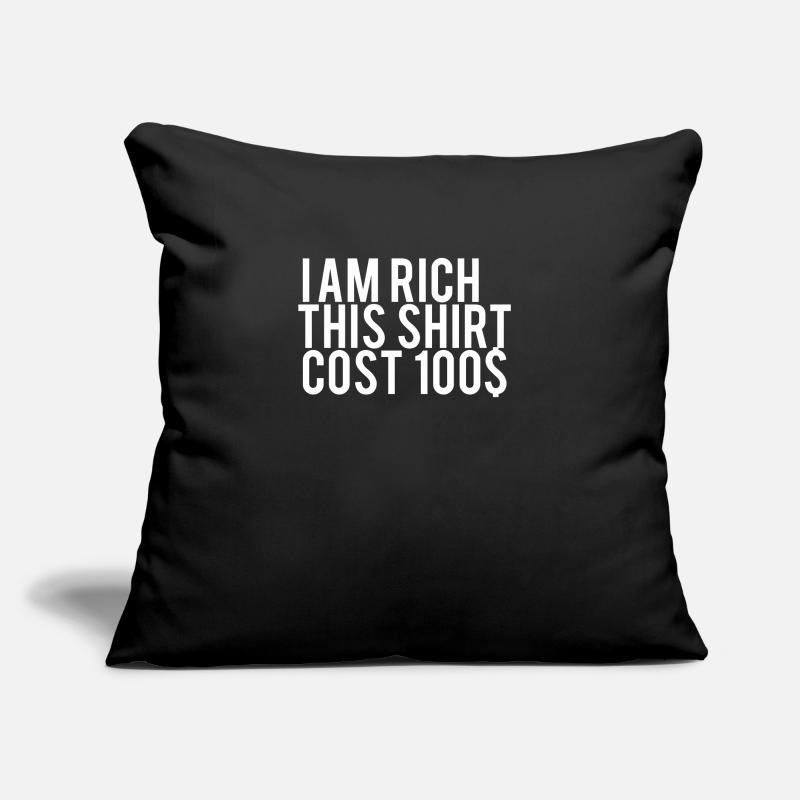Rich Rich Housse de coussin décorative 45 x 45 cm