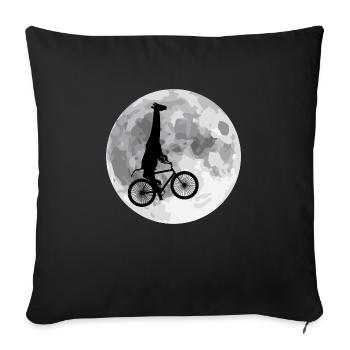 Crazy - Sofa pillowcase 17,3'' x 17,3'' (45 x 45 cm) - black - Front