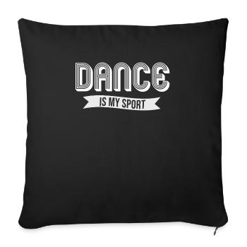 Dance Dancing Dancer Sport Athletic Dancer Party - Sofa pillowcase 17,3'' x 17,3'' (45 x 45 cm) - black - Front