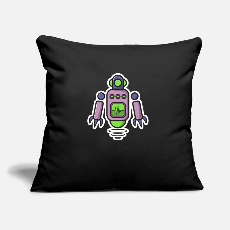 Roboter Sofakissenbezug 45 x 45 cm