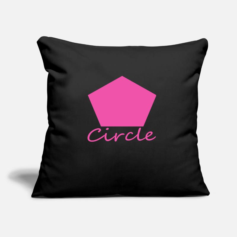 Wrong Circle Shape Sofa pillowcase 17,3'' x 17,3'' (45 x 45 cm)