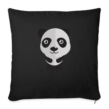 Animals Animals Animal Print Nature 34 - Sofa pillowcase 17,3'' x 17,3'' (45 x 45 cm) - black - Front