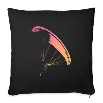 Paraglider Nova CP - Sofa pillowcase 17,3'' x 17,3'' (45 x 45 cm) - black - Front