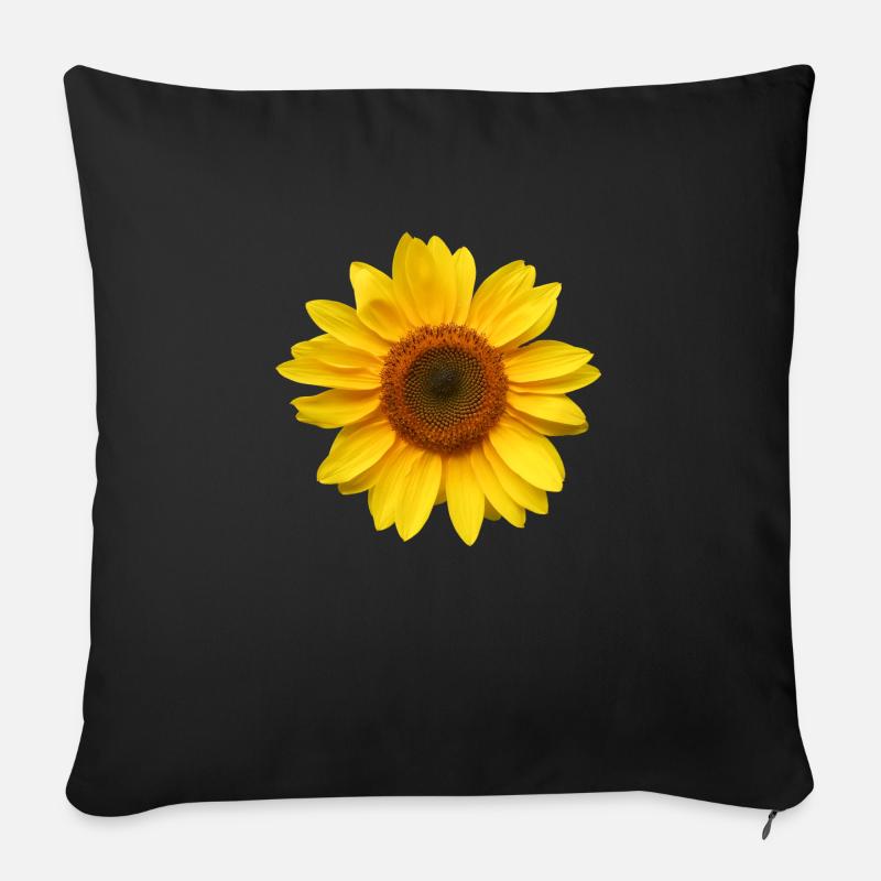 Du bist der Sonnenschein! - Sofakissenbezug 45 x 45 cm - Schwarz