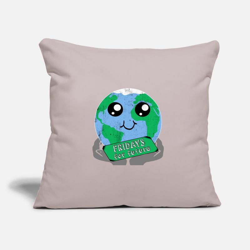 Fridays For Future Stop Klima Co2 Protest Geschenk Sofakissenbezug 45 x 45 cm