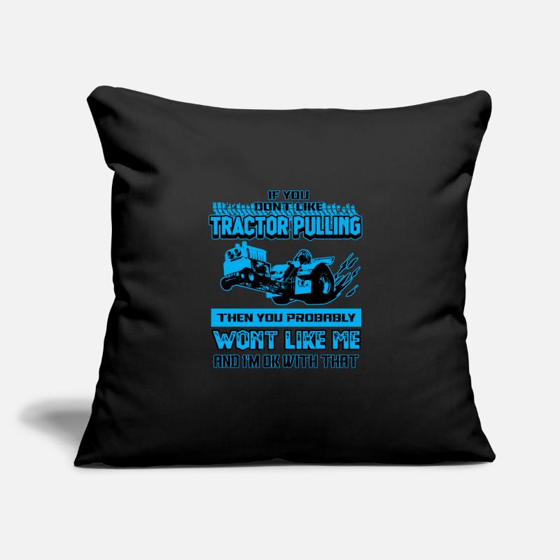 Tractor Pulling Power Full Pull Motorsport Gift Sofa pillowcase 17,3'' x 17,3'' (45 x 45 cm)
