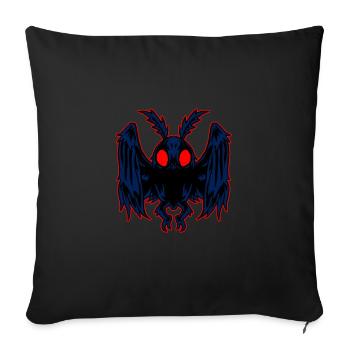 Mothman Legendary Monster Cryptid Animal Gift - Sofa pillowcase 17,3'' x 17,3'' (45 x 45 cm) - black - Front
