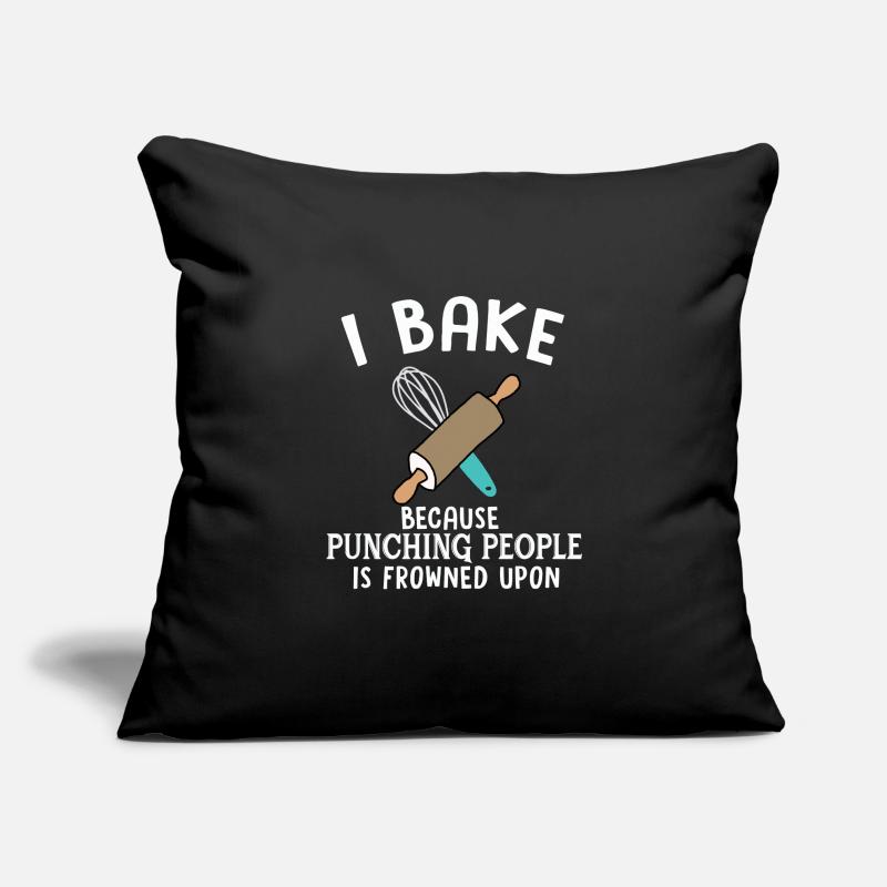 Baker Cool Baking Funny Dread Bake Perfect Gift Housse de coussin décorative 45 x 45 cm