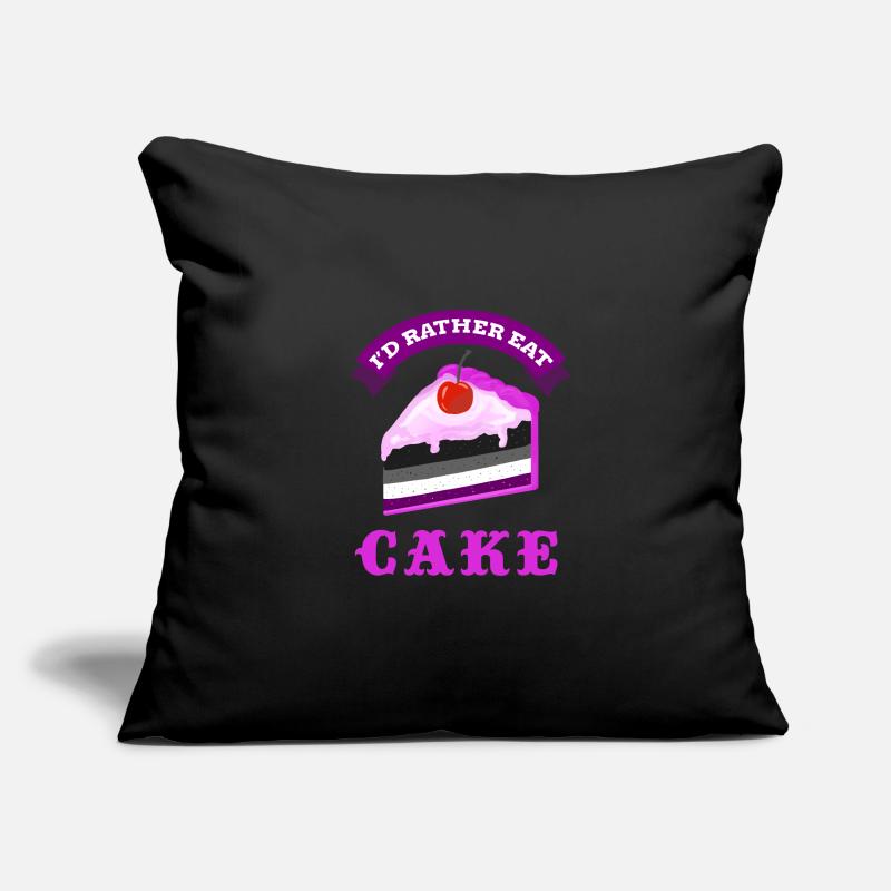 I Would Rather Eat Cake Ace Pride Sofakissenbezug 45 x 45 cm