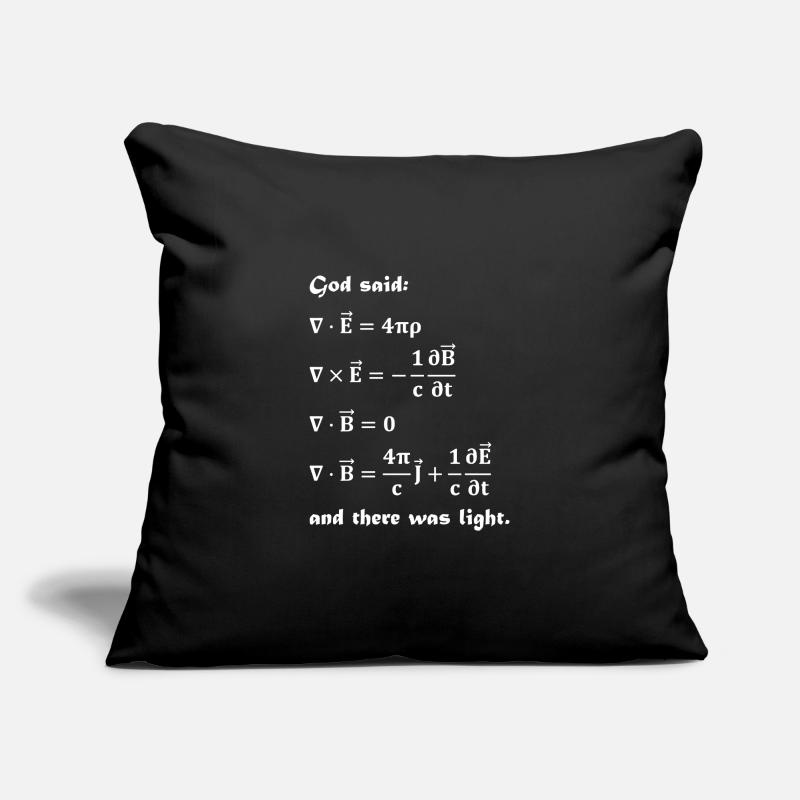 Physics Formula Equations Physicist Gift Sofa pillowcase 17,3'' x 17,3'' (45 x 45 cm)