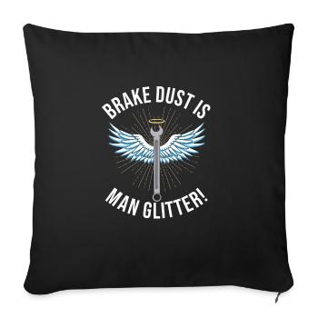 Mécanicien automobile - Housse de coussin décorative 45 x 45 cm - noir - Devant