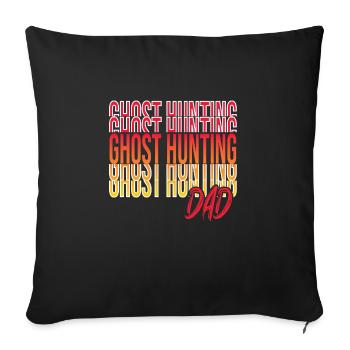 Chasseurs de fantômes - Housse de coussin décorative 45 x 45 cm - noir - Devant