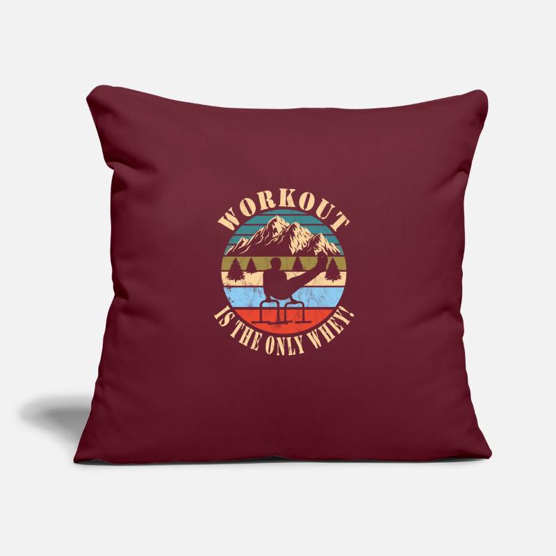Circuit training Sofa pillowcase 17,3'' x 17,3'' (45 x 45 cm)