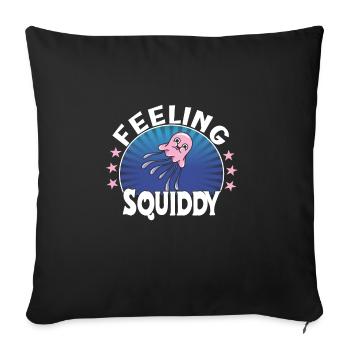 Jelly Whisperer - Housse de coussin décorative 45 x 45 cm - noir - Devant