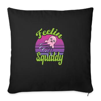 Jelly Whisperer - Housse de coussin décorative 45 x 45 cm - noir - Devant