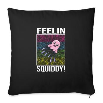 Jelly Whisperer - Sofa pillowcase 17,3'' x 17,3'' (45 x 45 cm) - black - Front