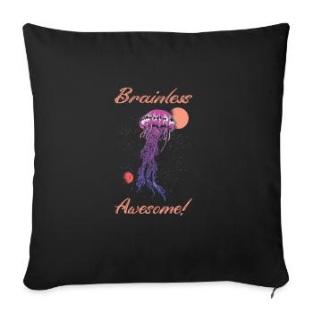 Jelly Whisperer - Sofa pillowcase 17,3'' x 17,3'' (45 x 45 cm) - black - Front