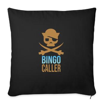 Bingo - Sofakissenbezug 45 x 45 cm - Schwarz - Vorne