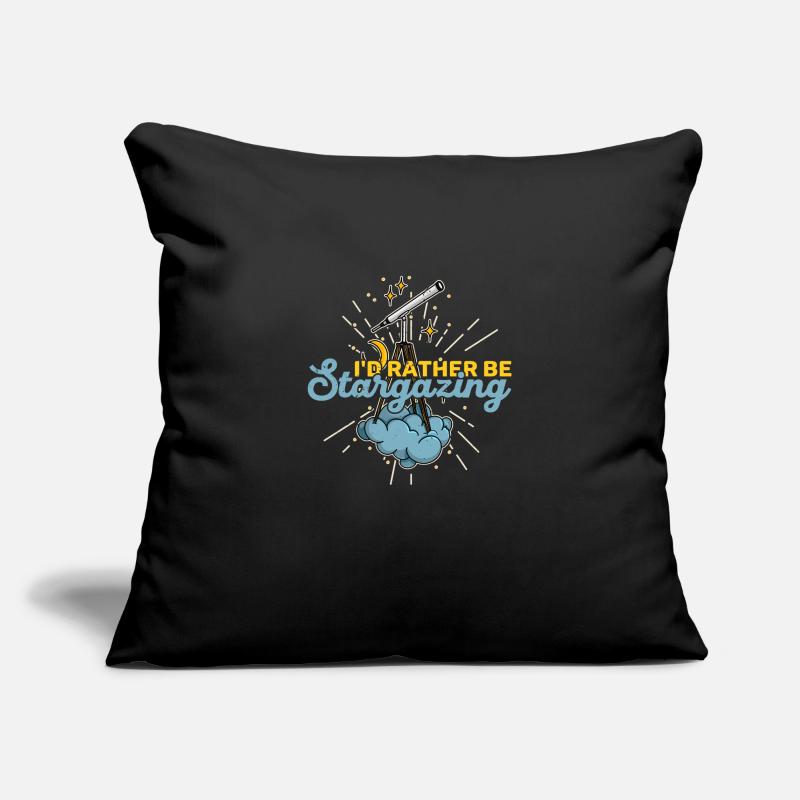 Télescope Sciences de l’astronomie spatiale Housse de coussin décorative 45 x 45 cm