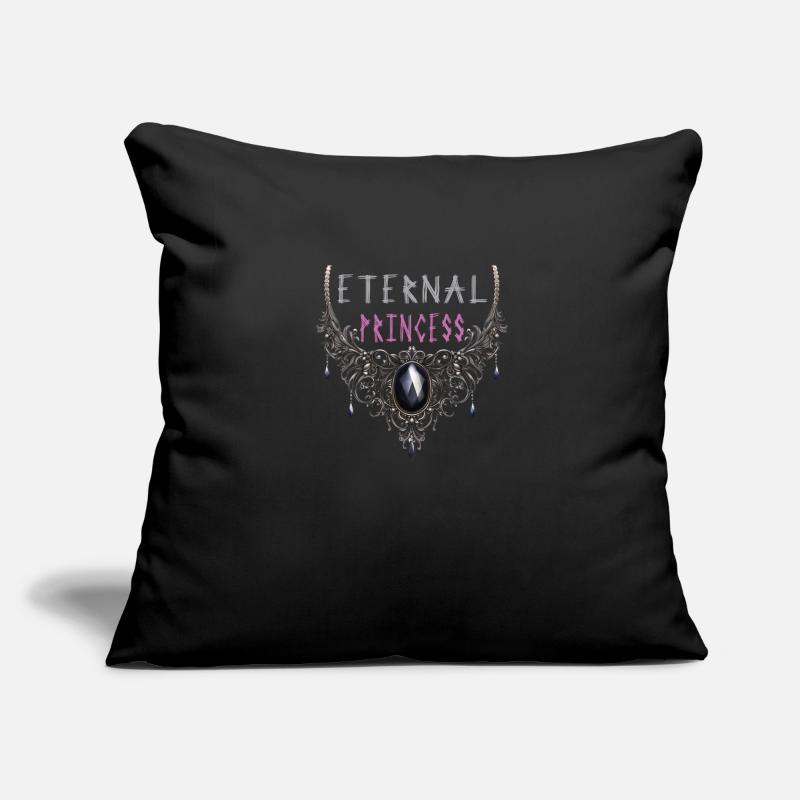 Goth Emo Housse de coussin décorative 45 x 45 cm