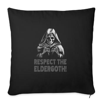 Goth Emo - Sofa pillowcase 17,3'' x 17,3'' (45 x 45 cm) - black - Front