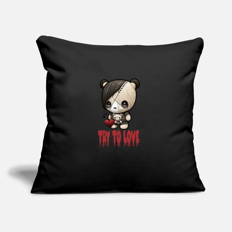 Goth Emo Sofa pillowcase 17,3'' x 17,3'' (45 x 45 cm)