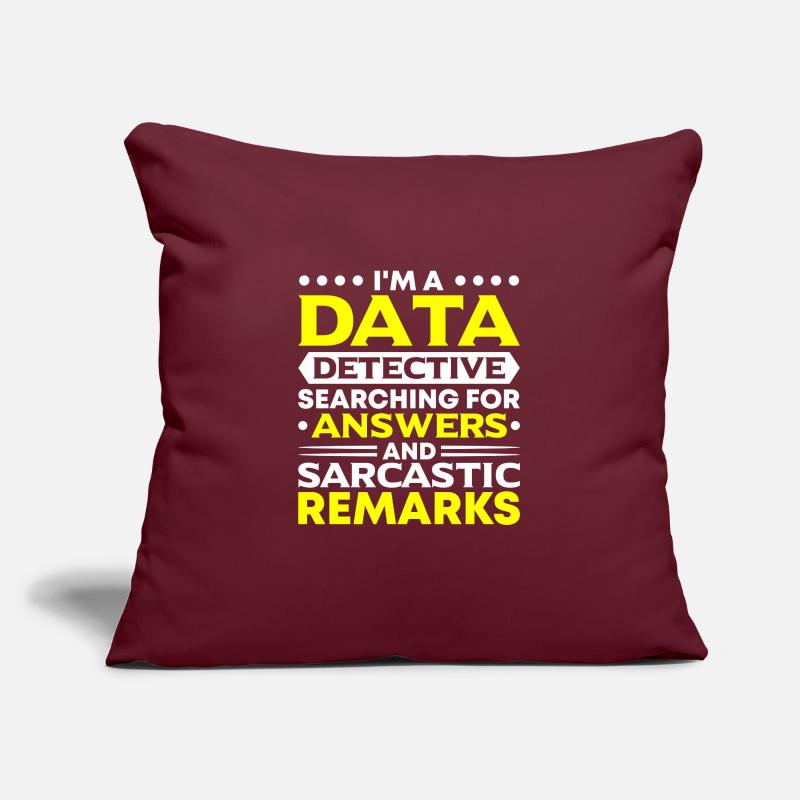 Daten Analytiker Datenschutz Beauftragter Sofakissenbezug 45 x 45 cm