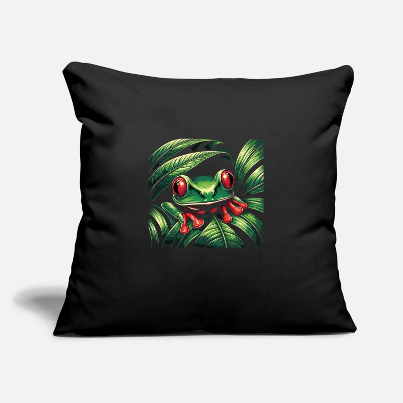 Frosch Sofakissenbezug 45 x 45 cm
