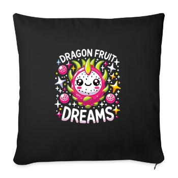 Rascal - Sofa pillowcase 17,3'' x 17,3'' (45 x 45 cm) - black - Front