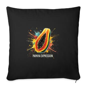 Rascal - Sofa pillowcase 17,3'' x 17,3'' (45 x 45 cm) - black - Front