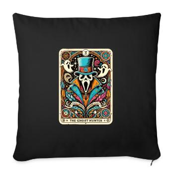 Halloween - Sofa pillowcase 17,3'' x 17,3'' (45 x 45 cm) - black - Front