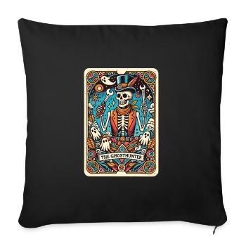 Halloween - Sofa pillowcase 17,3'' x 17,3'' (45 x 45 cm) - black - Front