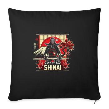 Kendo - Sofakissenbezug 45 x 45 cm - Schwarz - Vorne