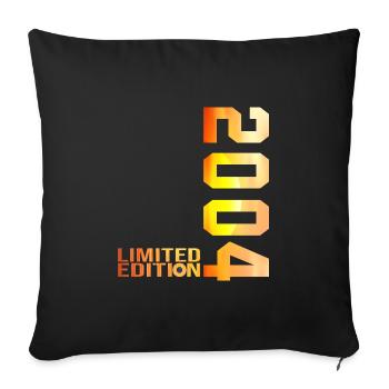 18 ANS 18E ANNIVERSAIRE ÉDITION LIMITÉE 2004 - Housse de coussin décorative 45 x 45 cm - noir - Devant