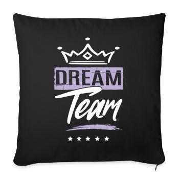 Dream Team Legendär - Housse de coussin décorative 45 x 45 cm - noir - Devant
