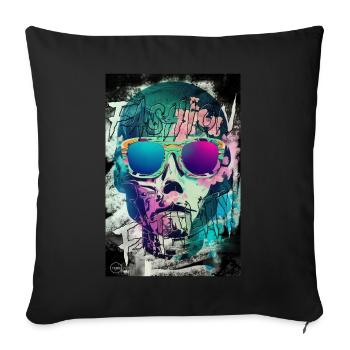 FASHION FATALITY 3 By Yume Origins - Sofa pillowcase 17,3'' x 17,3'' (45 x 45 cm) - black - Front