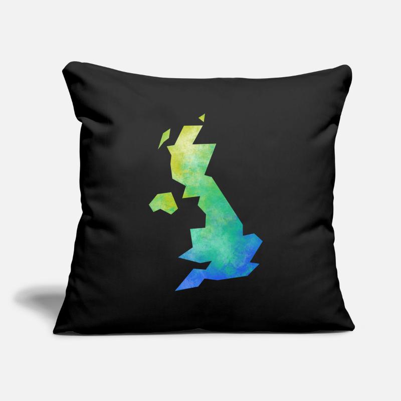 Map UK Sofa pillowcase 17,3'' x 17,3'' (45 x 45 cm)