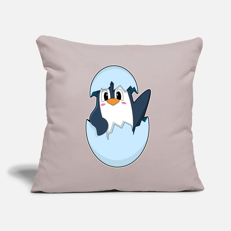Penguin Eggshell Sofa pillowcase 17,3'' x 17,3'' (45 x 45 cm)