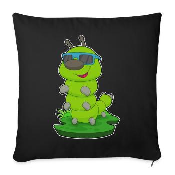 Lunettes de soleil Caterpillar - Housse de coussin décorative 45 x 45 cm - noir - Devant