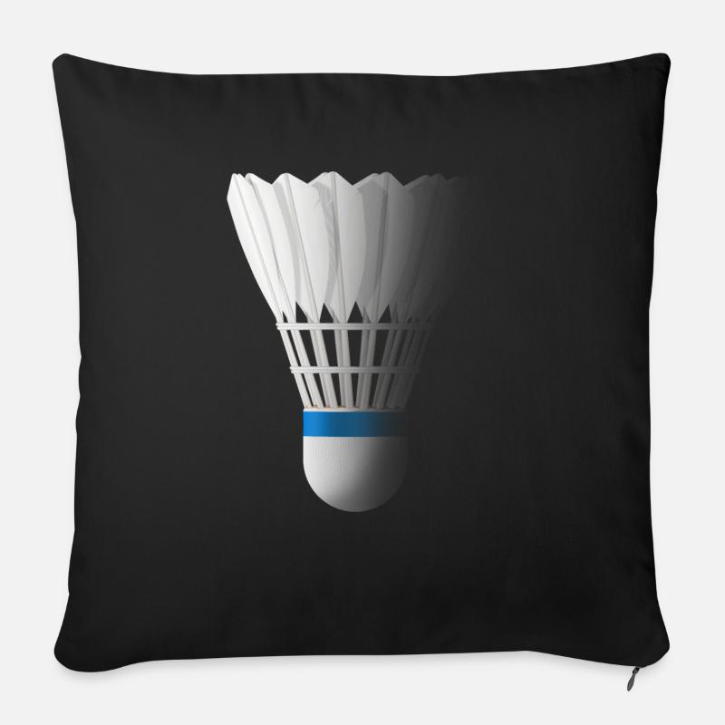 Badminton-badminton - Pudebetræk 45 x 45 cm - sort