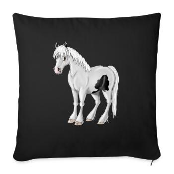 Trinker - Sofakissenbezug 45 x 45 cm - Schwarz - Vorne