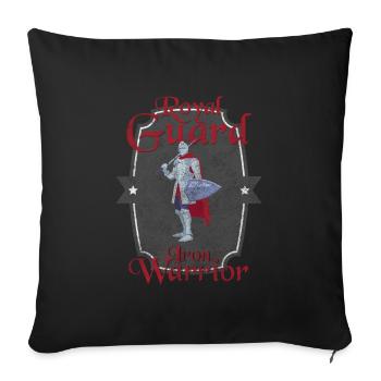 Schwert Adel - Sofakissenbezug 45 x 45 cm - Schwarz - Vorne